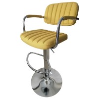 Бар стол Калипсо-13 текстил -жълт