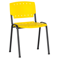Посетителски стол PRIZMA - жълт