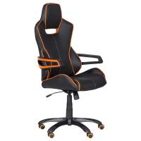 Геймърски стол Carmen 7513 - черно-оранжев